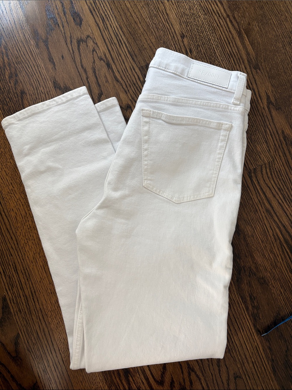 Re/Done Talla White High-Rise Jeans. NWOT. Size 30
